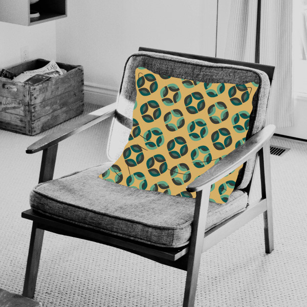 Yin & Yang Collection Geo Pattern Home decor mockup sc_patterndesign