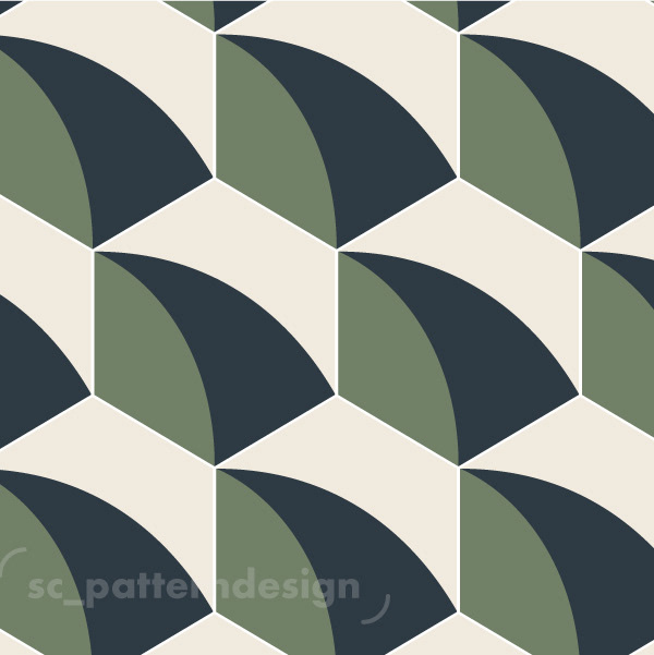 SCPatterndesign Lightning Hex TIUR2323