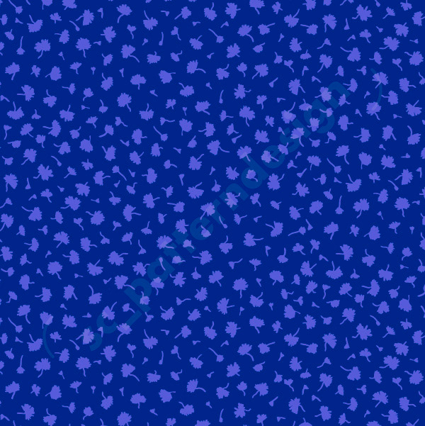 Monochrome Ditsies Abstract Floral Design by Stephanie sc_patterndesign blue