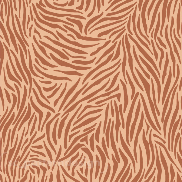 Zebra Maze Abstract Animal Print for home use by Stephanie Chauvel sc_patterndesign savannah brown