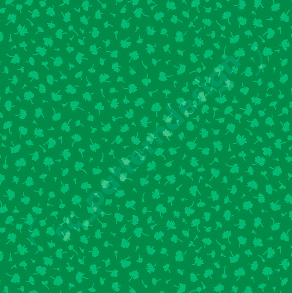 Monochrome Ditsies Abstract Floral Design by Stephanie sc_patterndesign green