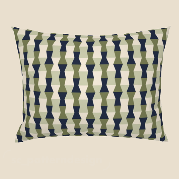 Geos Totems Pattern mockup by scpatterndesign