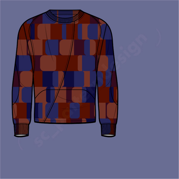 Black Out Camo Brown Mockup Geo Pattern Stéphanie Chauvel