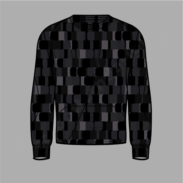 Black Out Camo Black Mockup Geo Pattern Stéphanie Chauvel