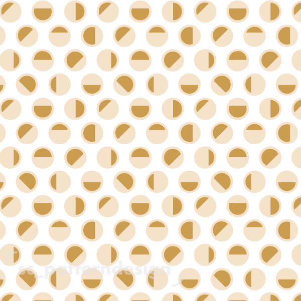 scpatterndesign LOL Dots Gold