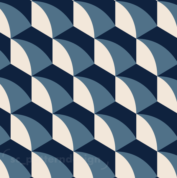 Geo Lightning Wave Effect Hex 3