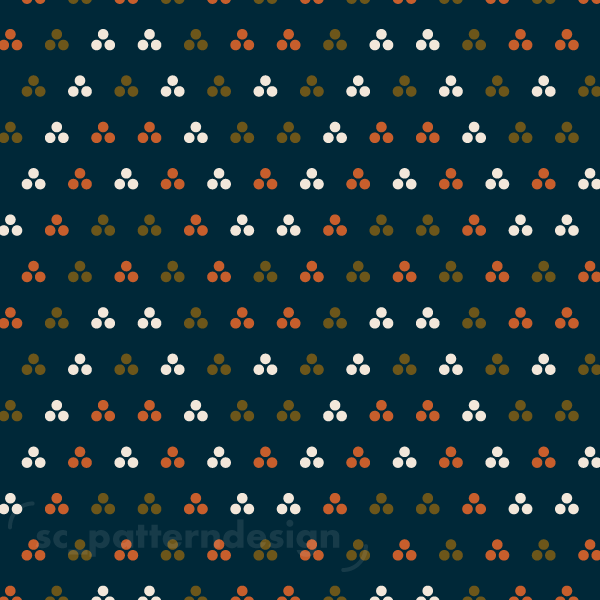 Dots Cintamani Geo Chevrons scpatterndesign dark