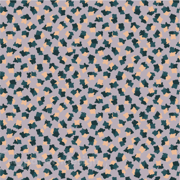 Passiflora Camo-Lilac-Floral abstract pattern design by Stéphanie Chauvel