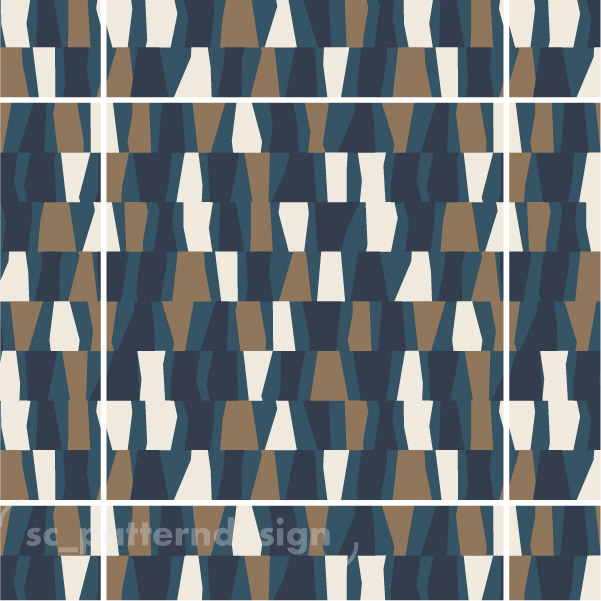 SCPatterndesign Nouveau Stripes TIUR2331