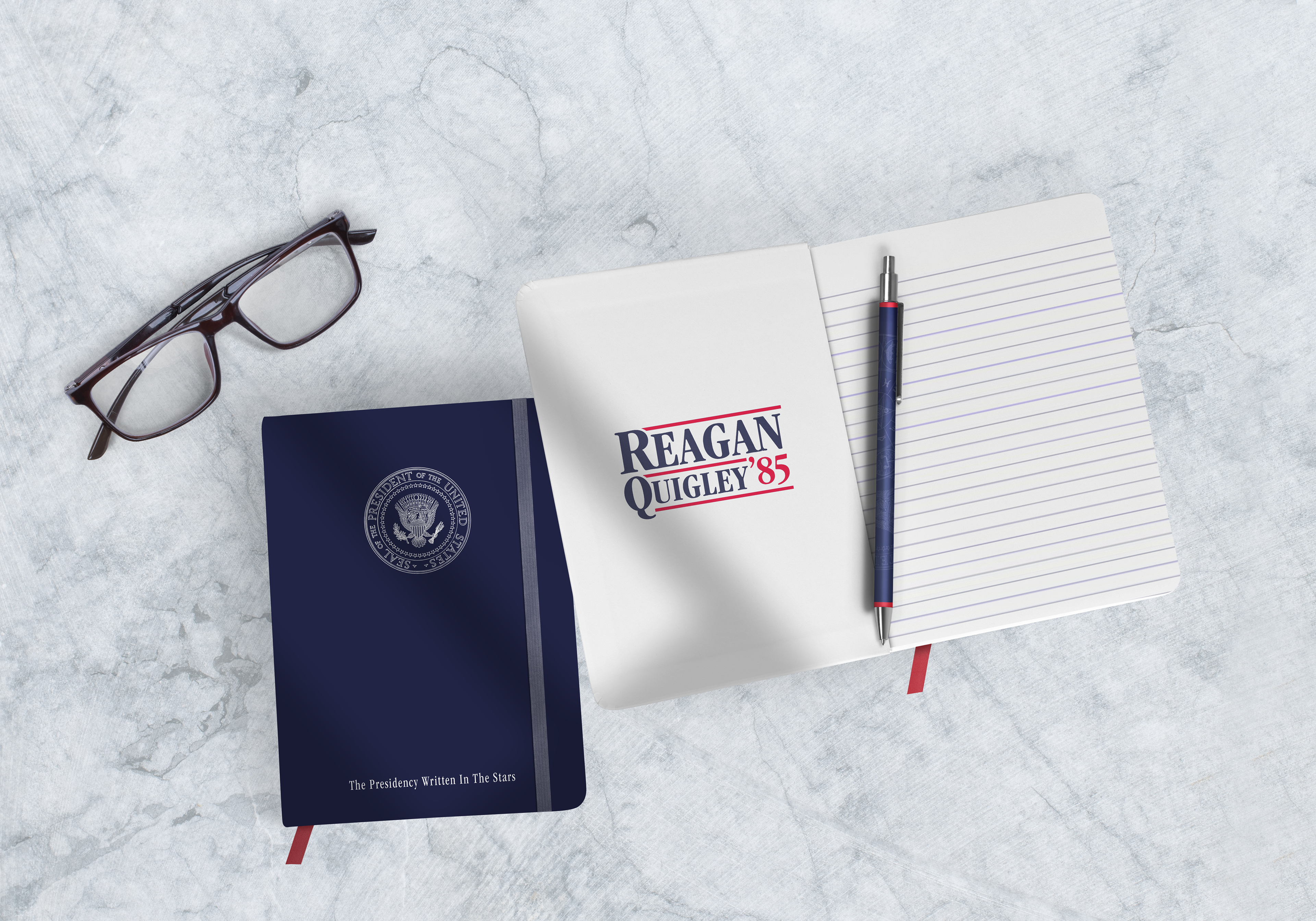 Presidential Notebook + Pen