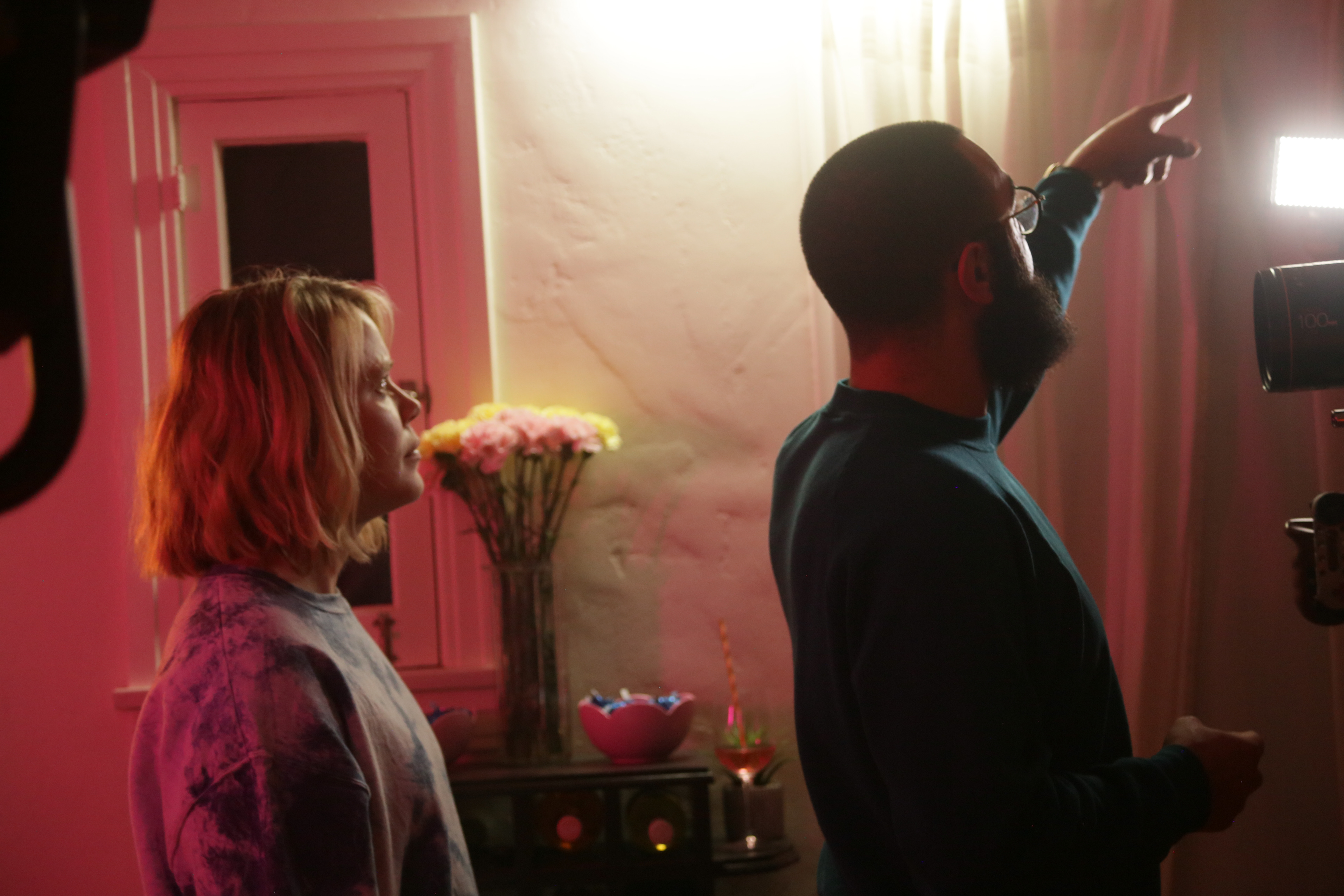 BTS of BOSSBABES. Photograph by Rikki Wright.