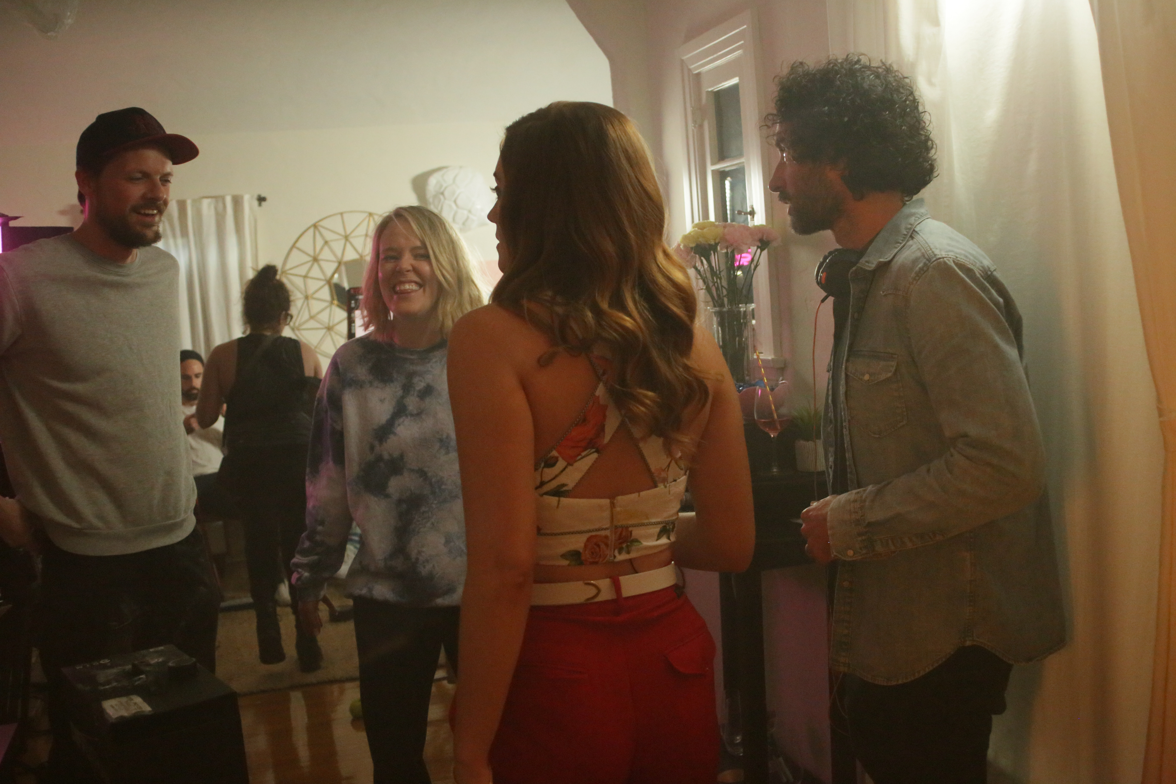 BTS of BOSSBABES. Photograph by Rikki Wright.