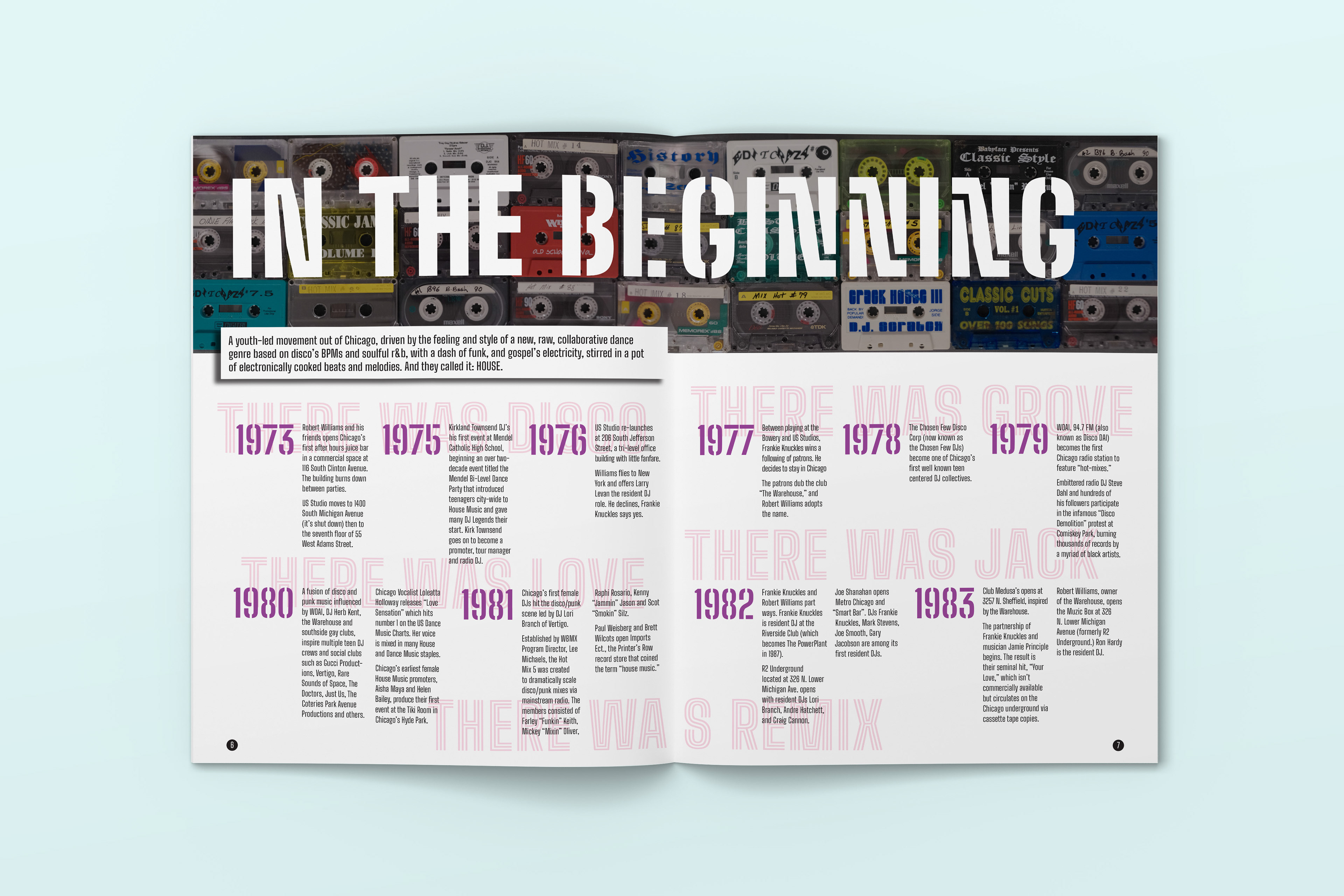 Timeline Spread