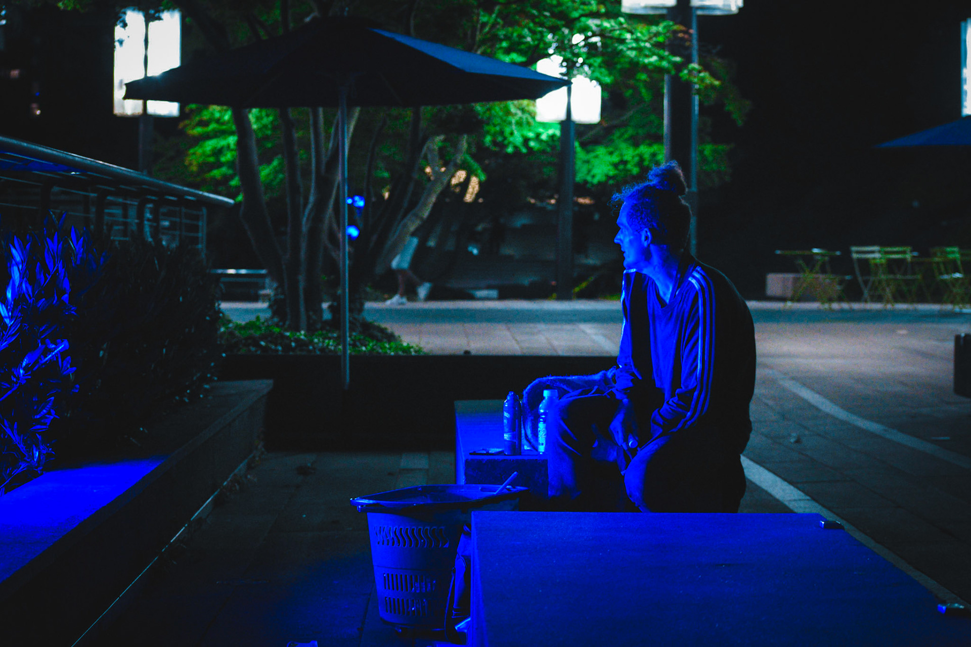 The Voices this man Hears.