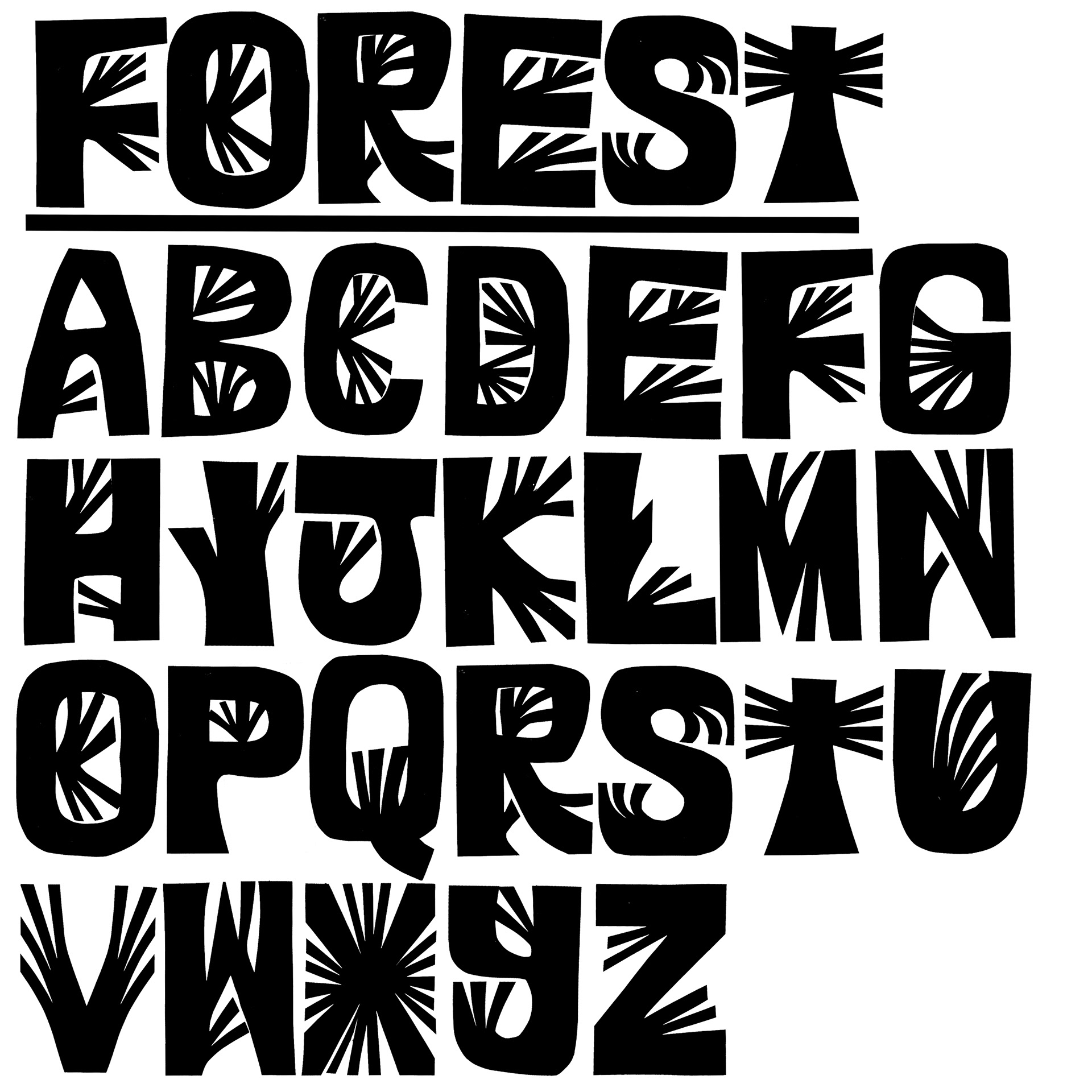 Forest Font