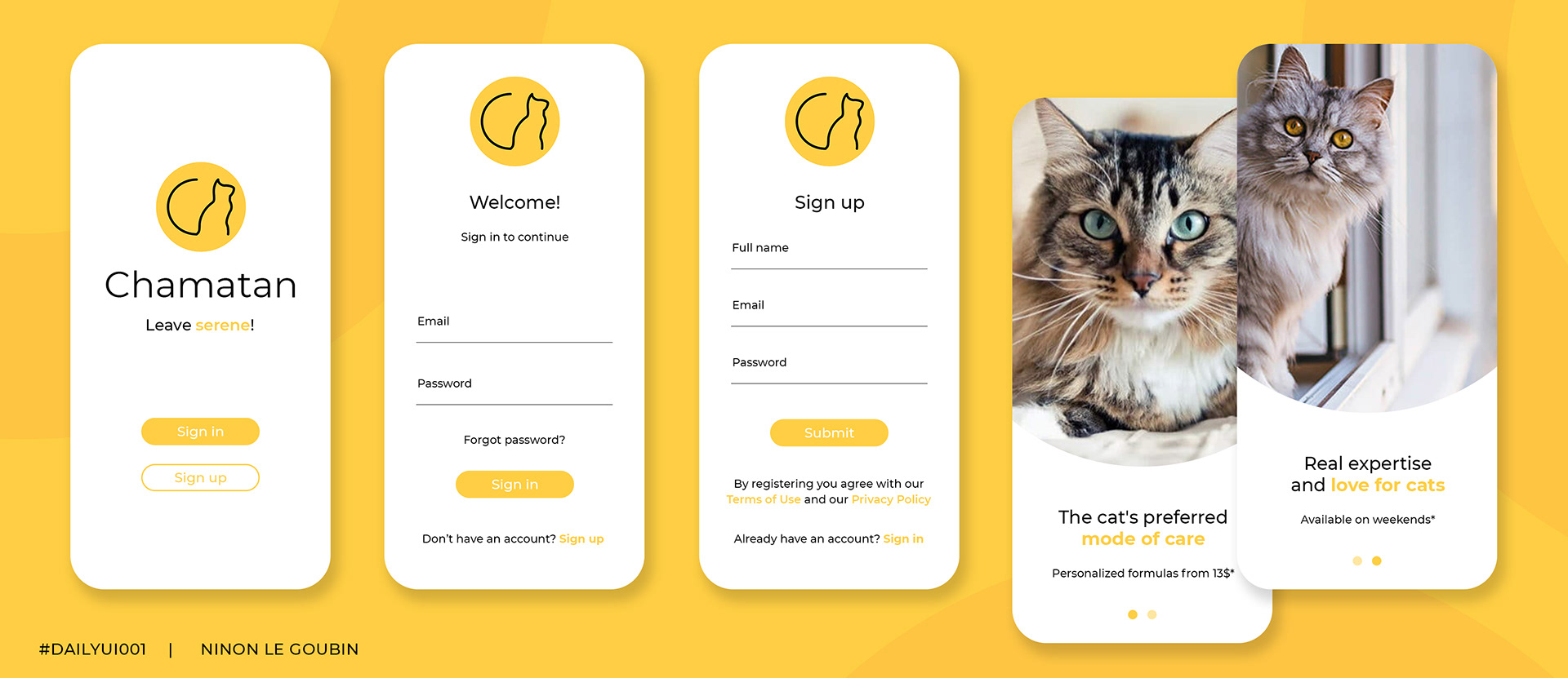Create a sign up page, modal, form, or app screen related to signing up for something. It could be for a volunteer event, contest registration, a giveaway, or anything you can image.