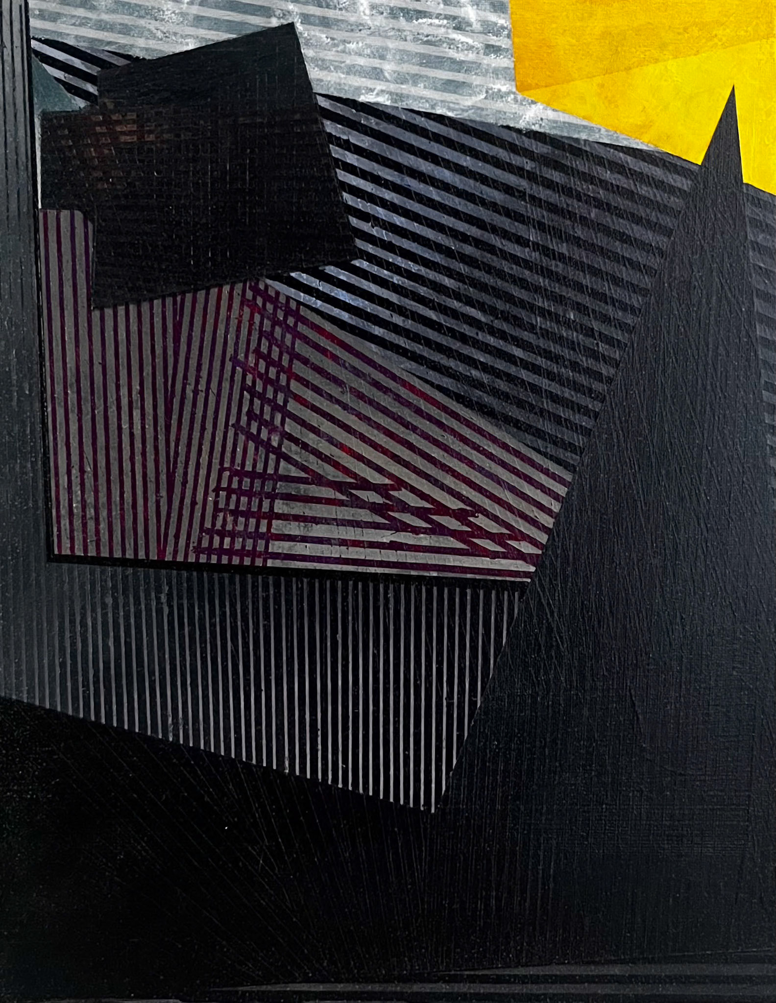 Inside - Acrylic on Canvas 41 x 32 cm