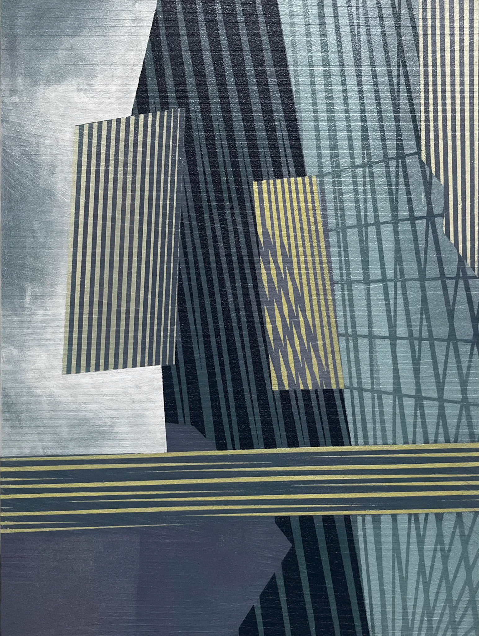 Inside Out - Acrylic on Board 40 x 30 cm