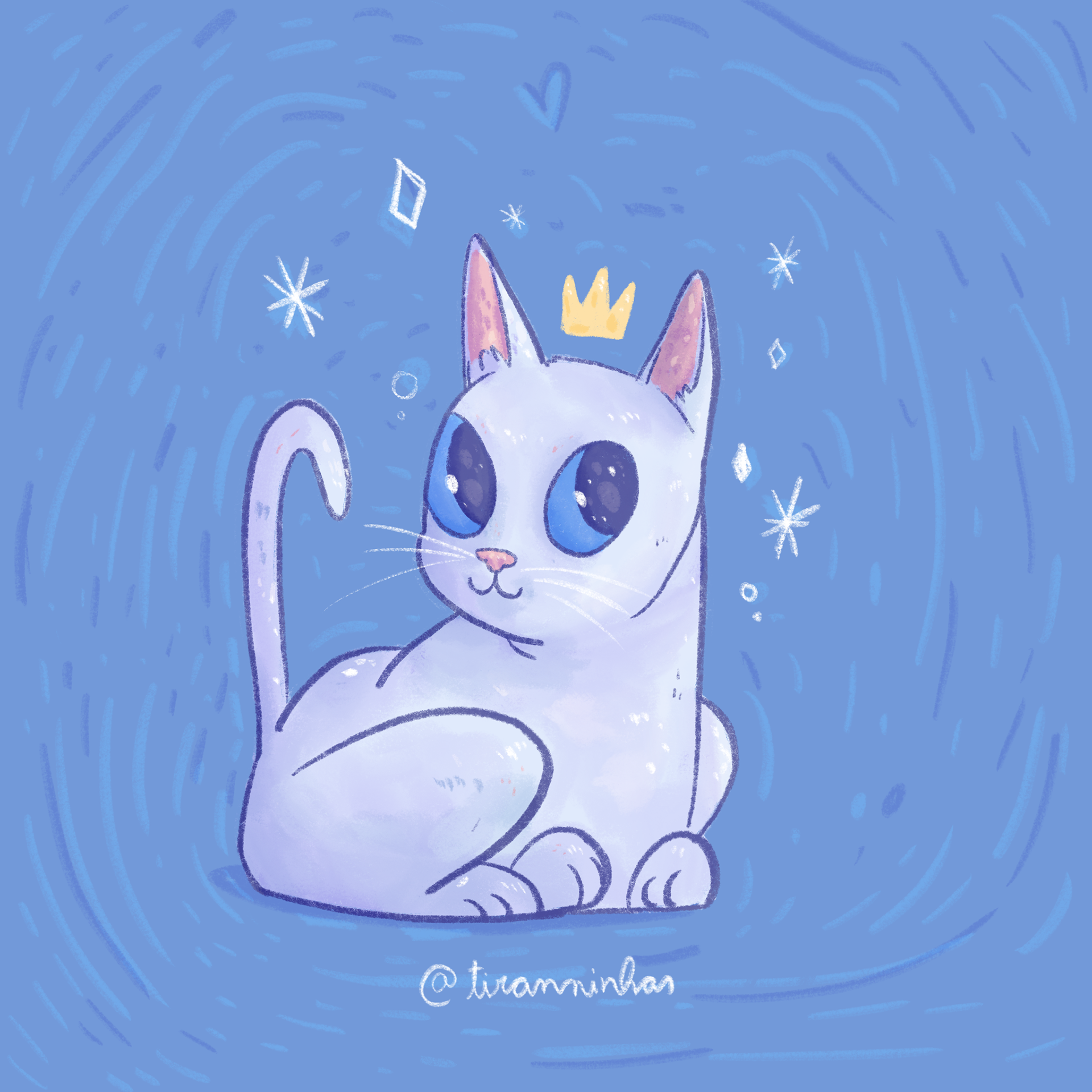 Canjica, the cat - procreate - may/2020