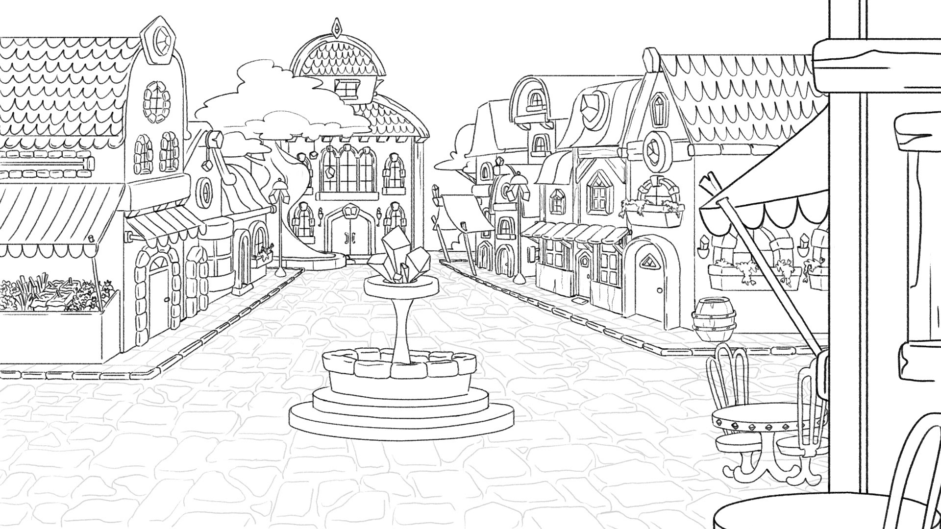 Background for Animation - Layout
