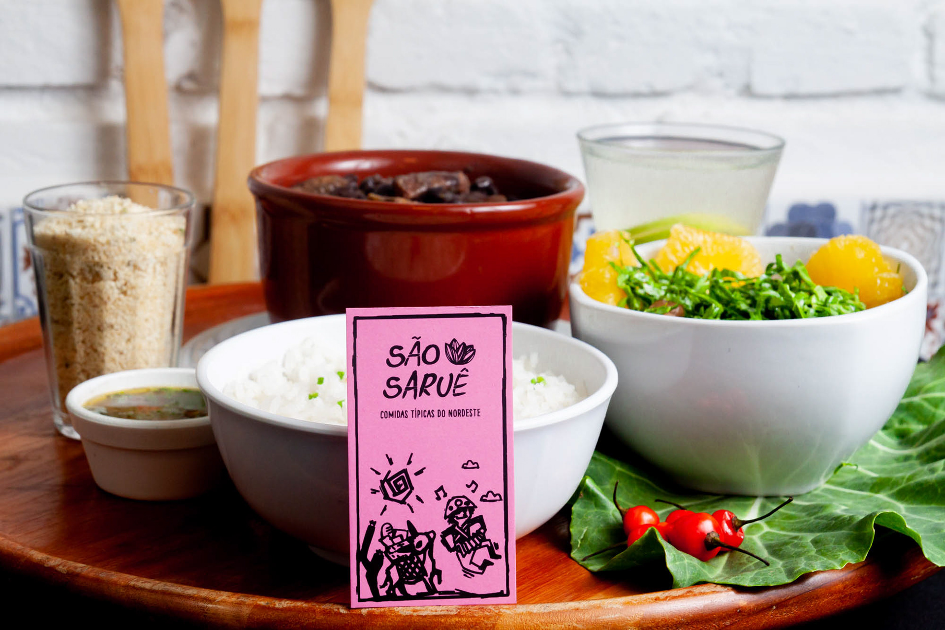 Cardápio do restaurante São saruê - Comida nordestina vegana