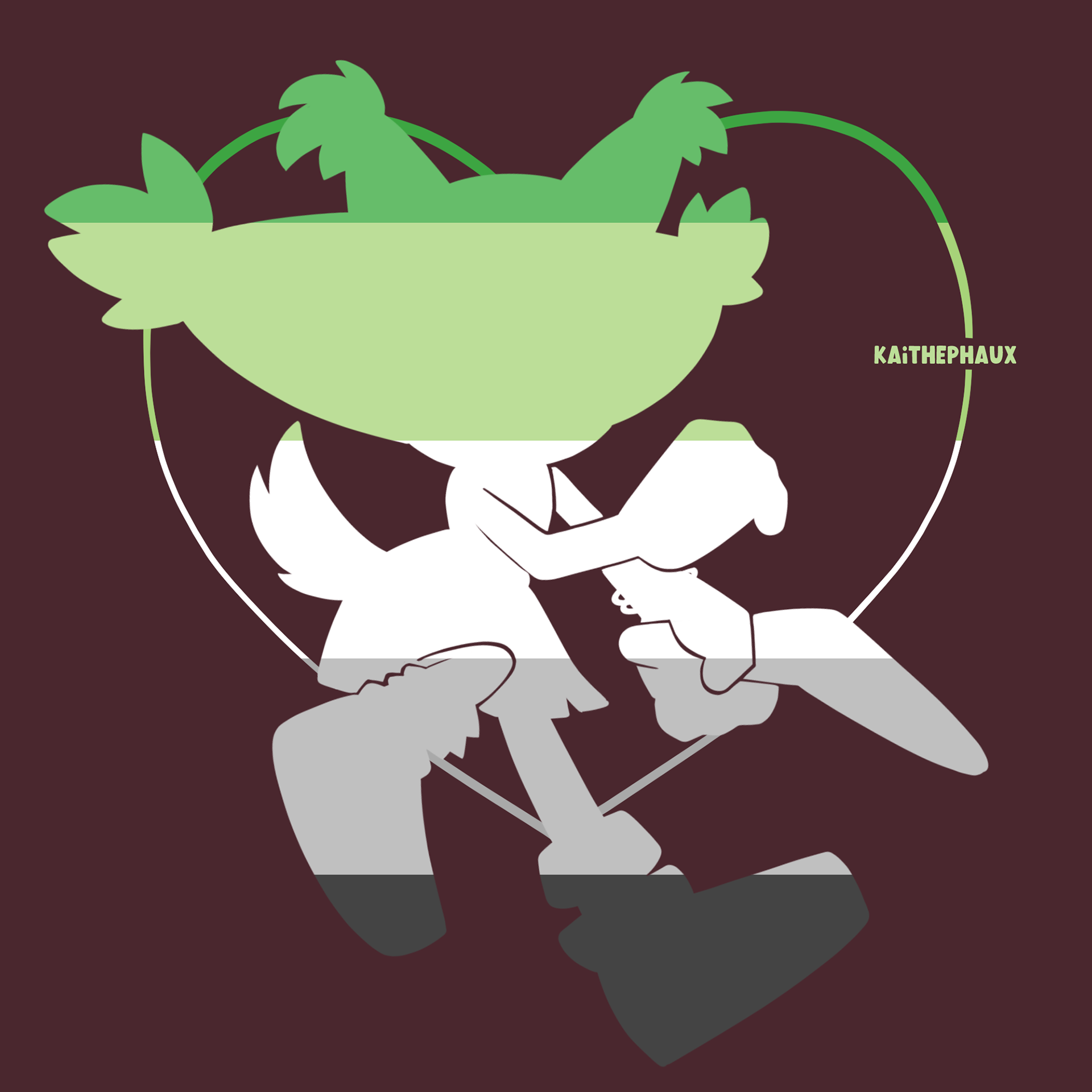 Sticks the Badger - Aromantic