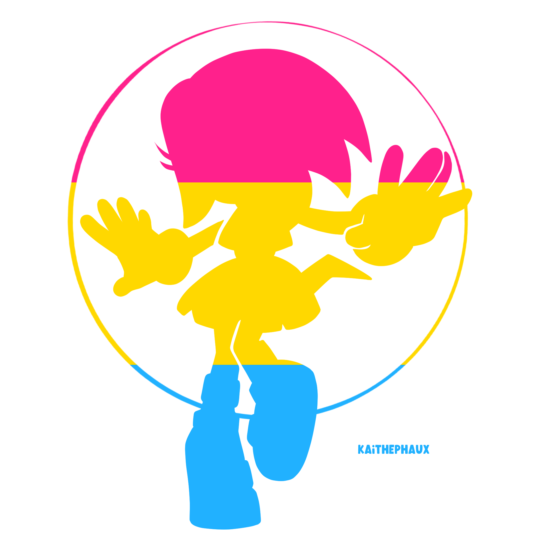 Tikal the Echidna - Pansexual Pride