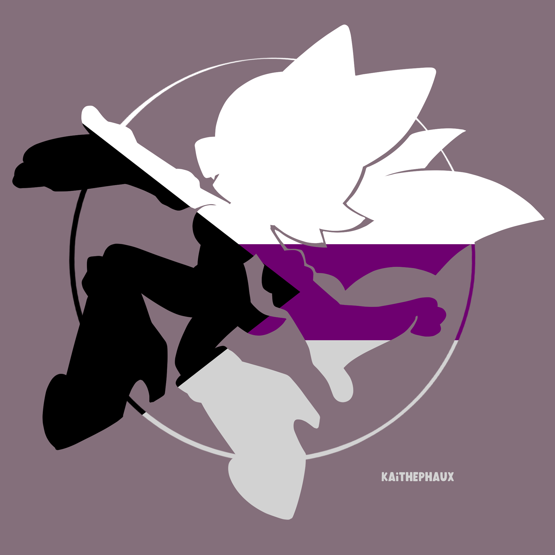 Rouge the Bat - Demisexual Pride