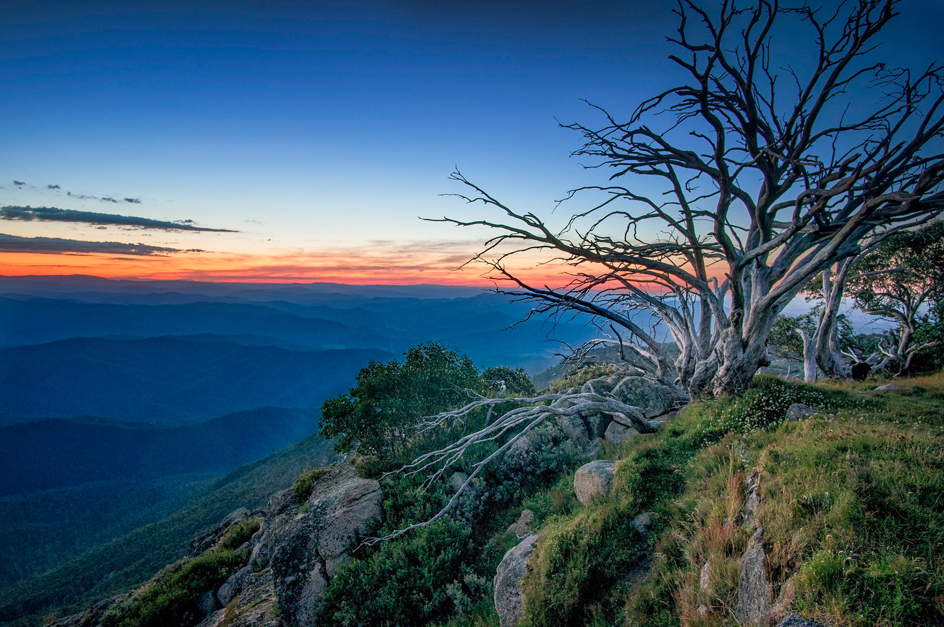 Blue hour at the Horn.