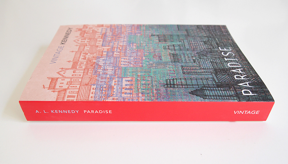 Cover illustration for the book Paradise, published by Vintage