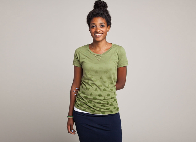 Moth Collector premium t-shirt illustration for Threadless