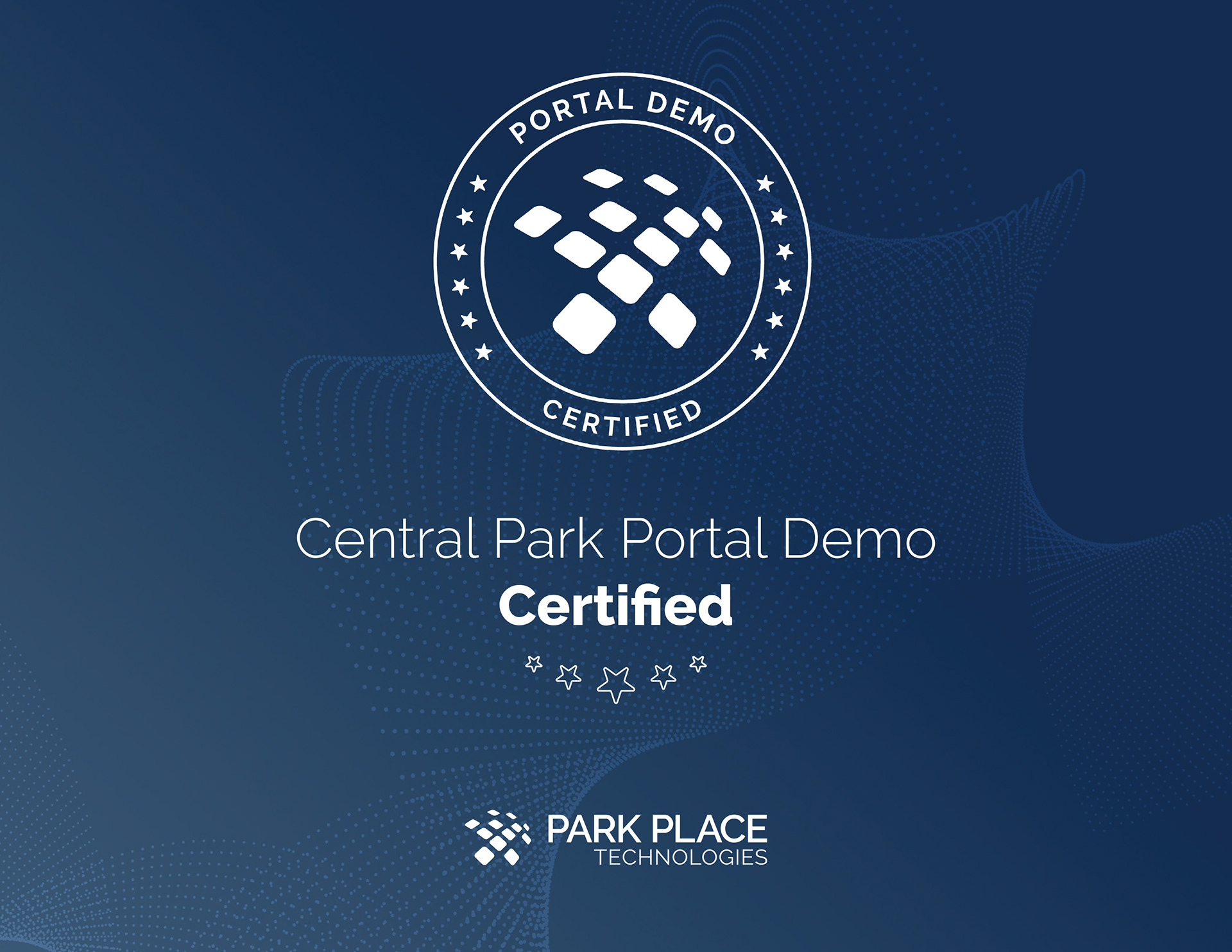 Employee training certificate.