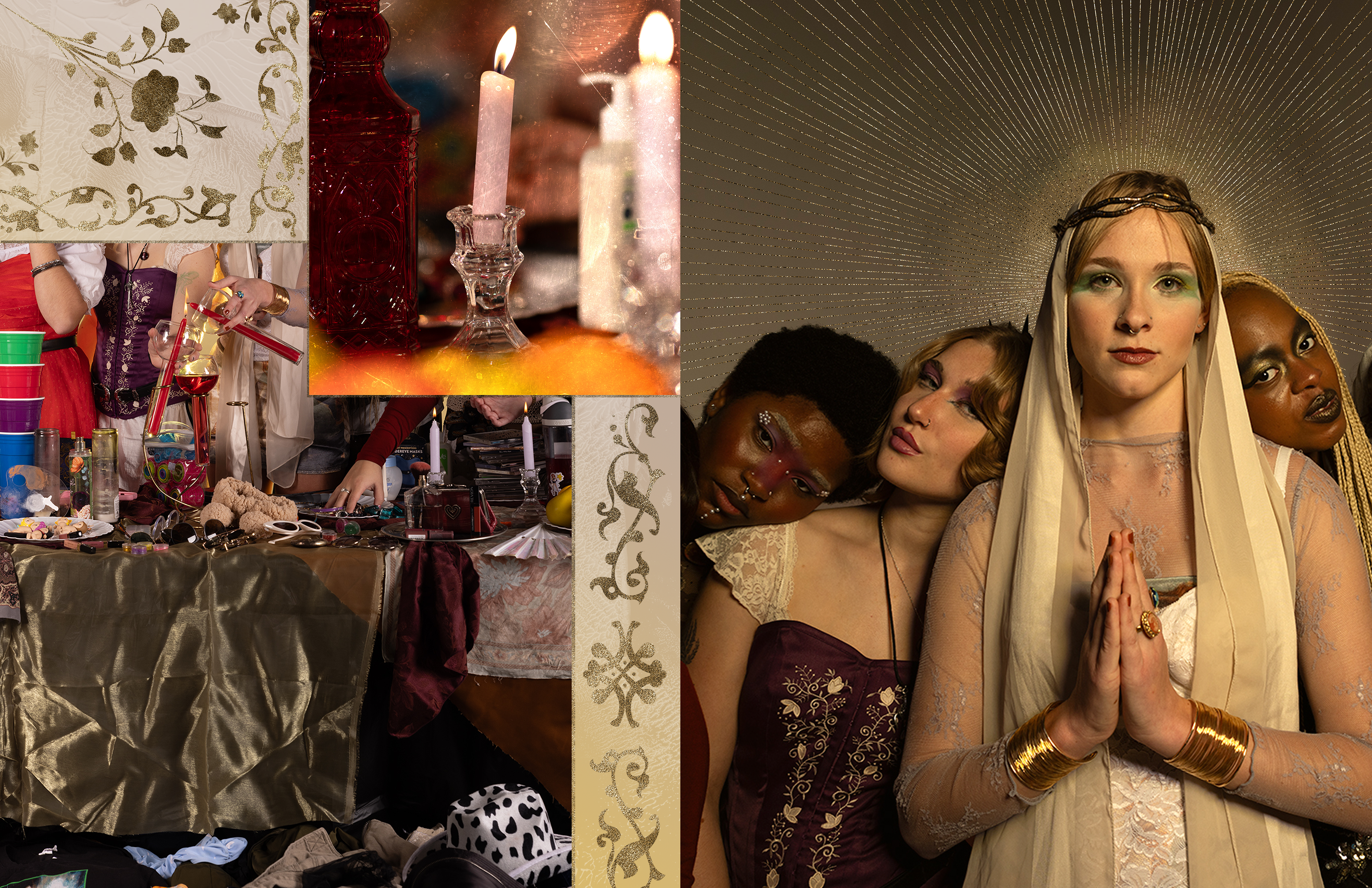 Publication design for photo series on overconsumption