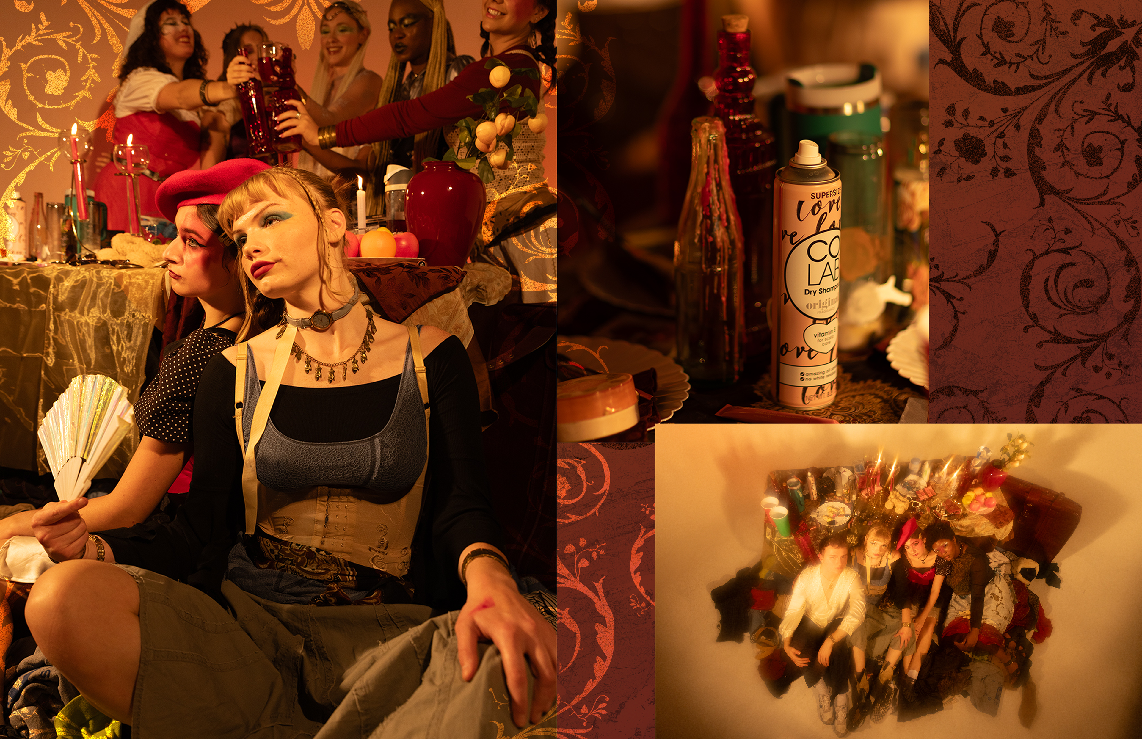 Publication design for photo series on overconsumption