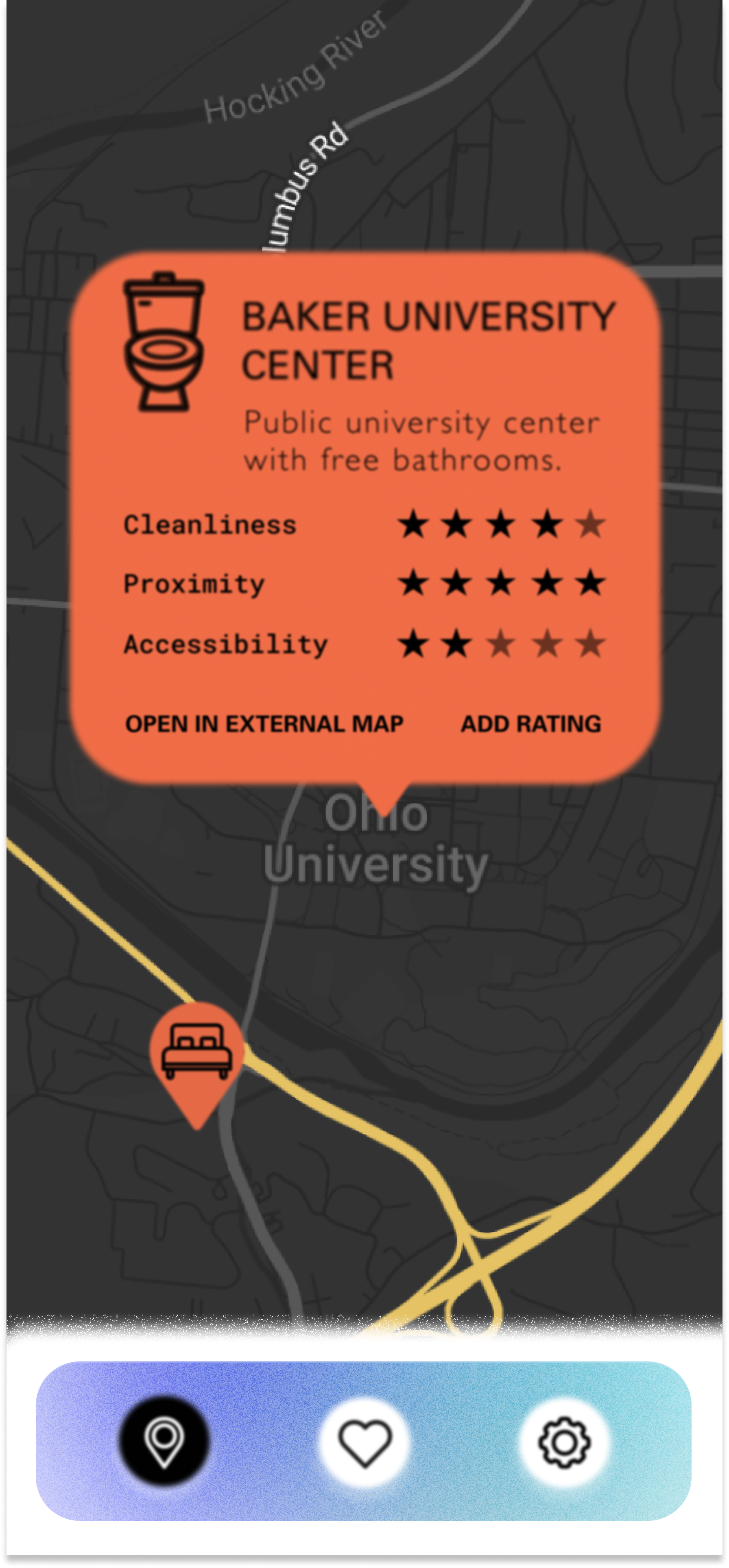 Main Map With Preference Active
