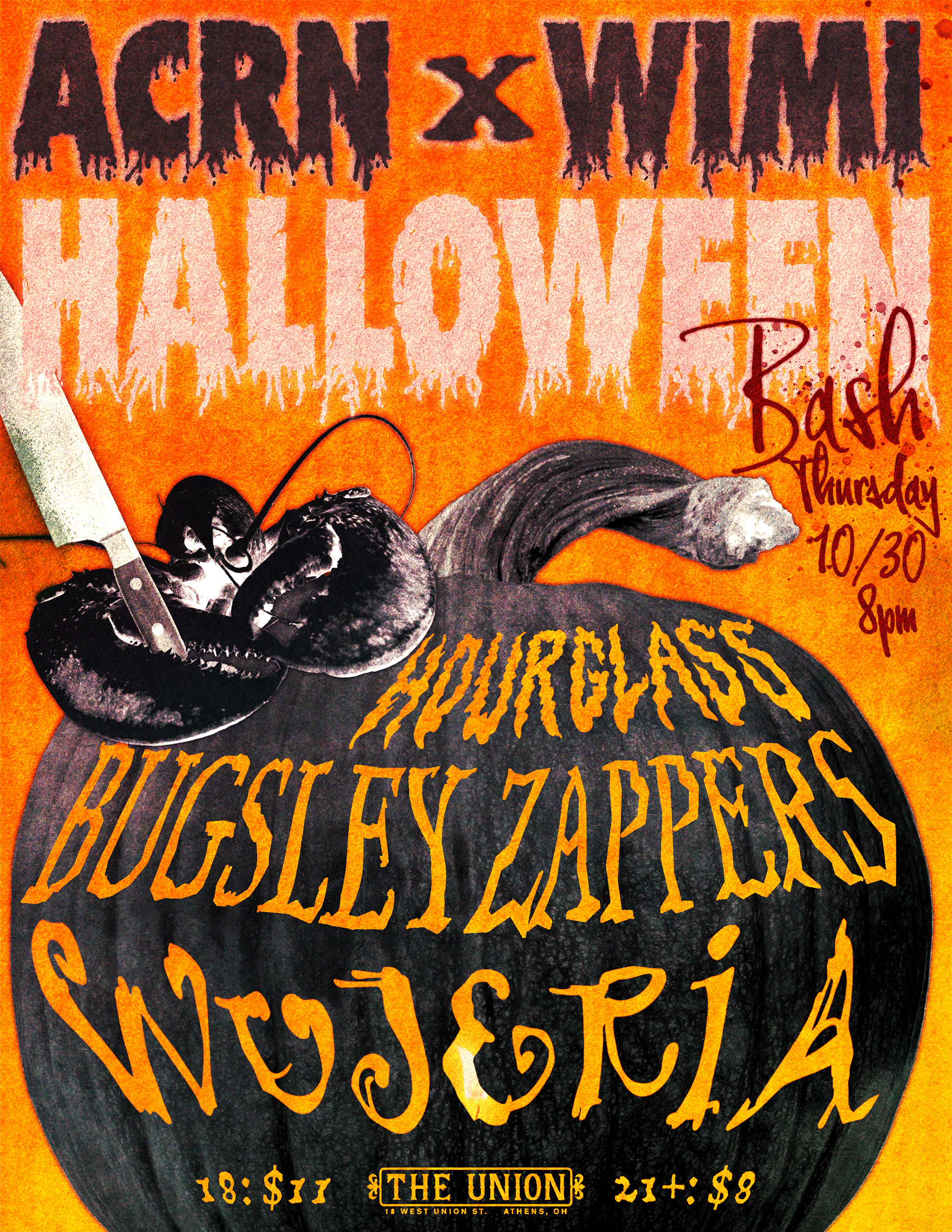 Poster designed for 2025 Halloween show.
