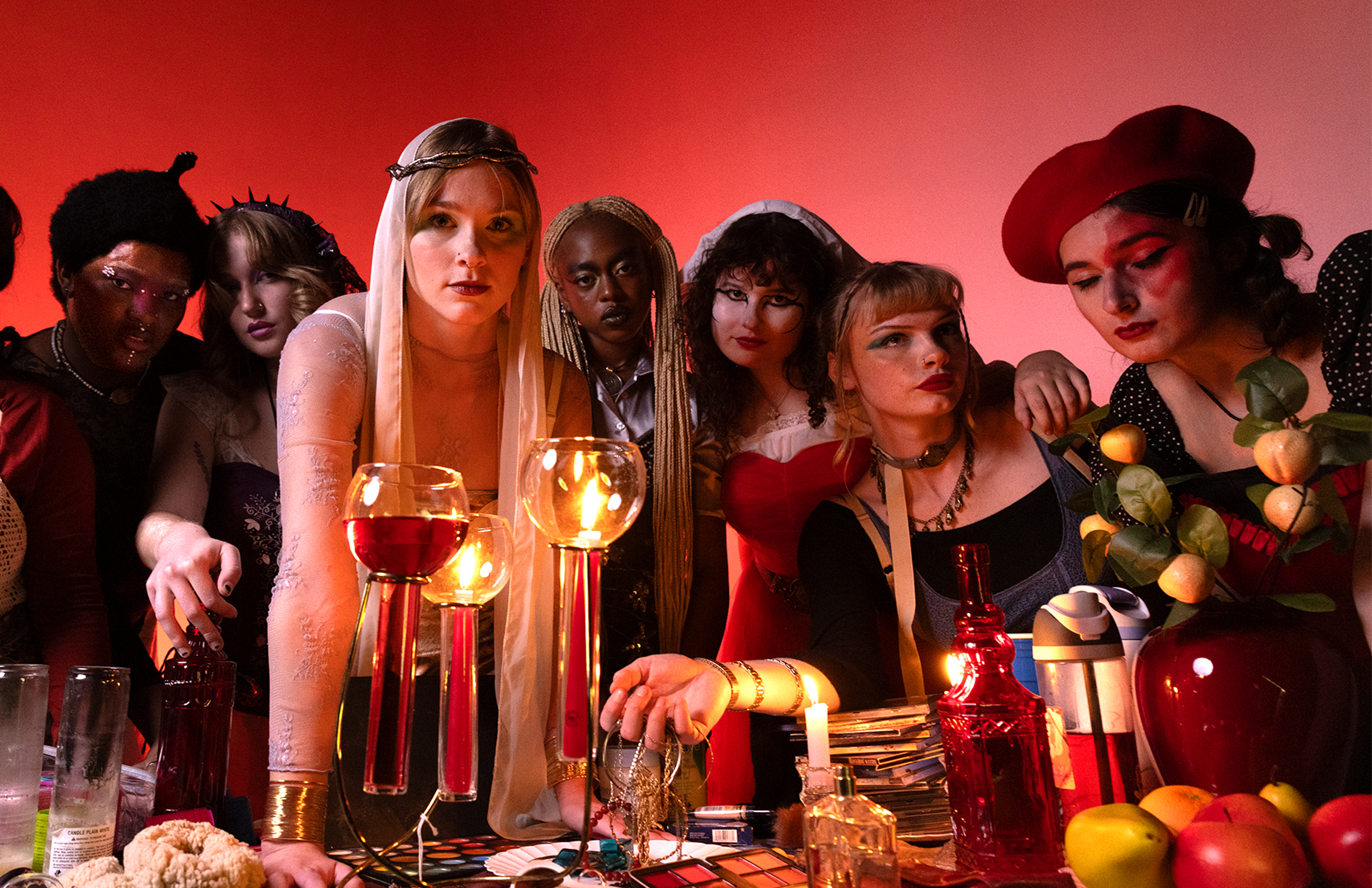 Publication design for photo series on overconsumption