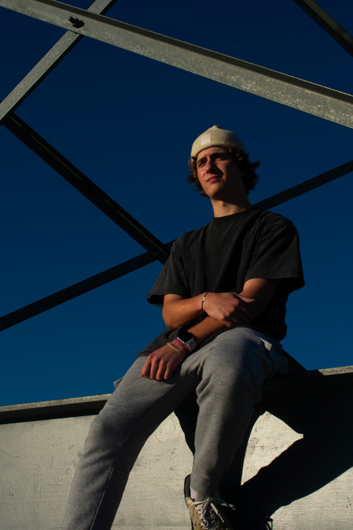 Portrait for photography project.