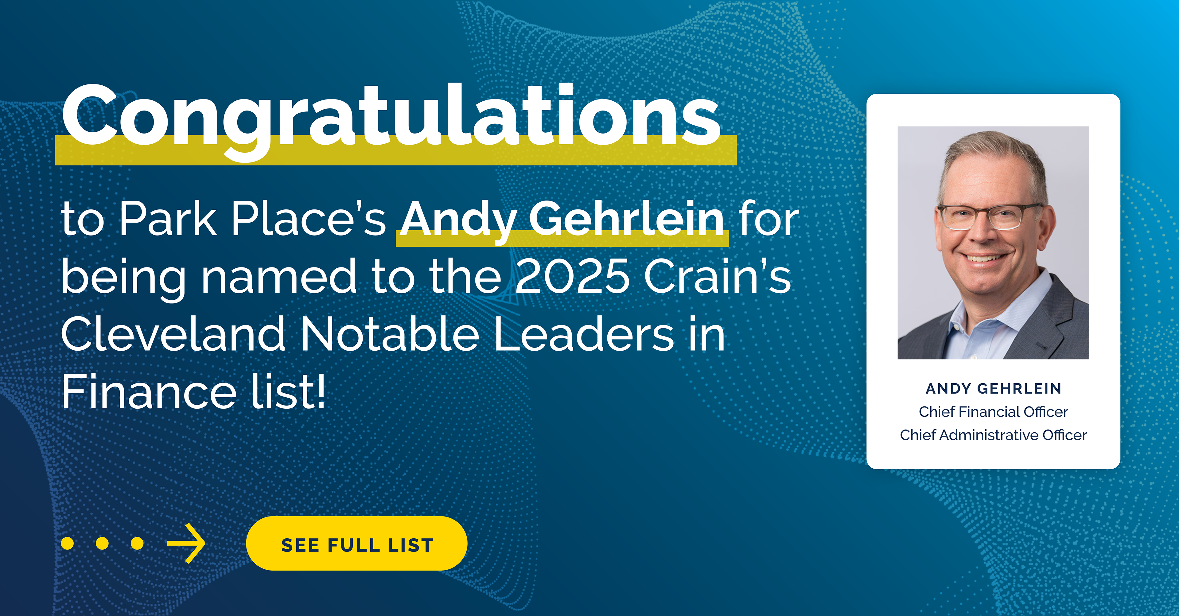 LinkedIn celebratory post.