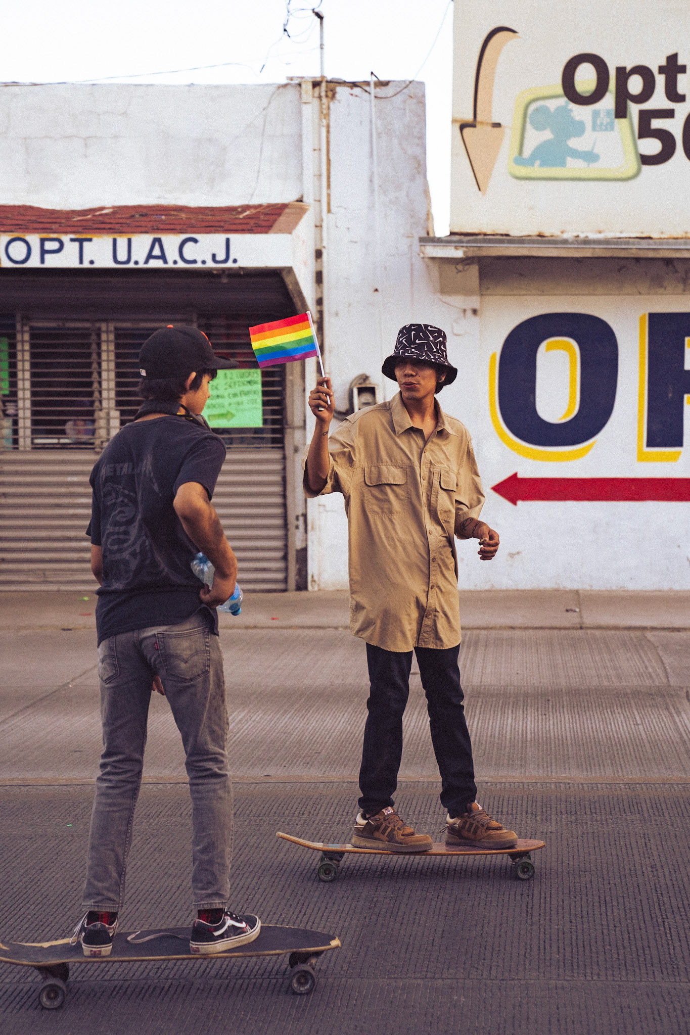 Pride skater Juarez