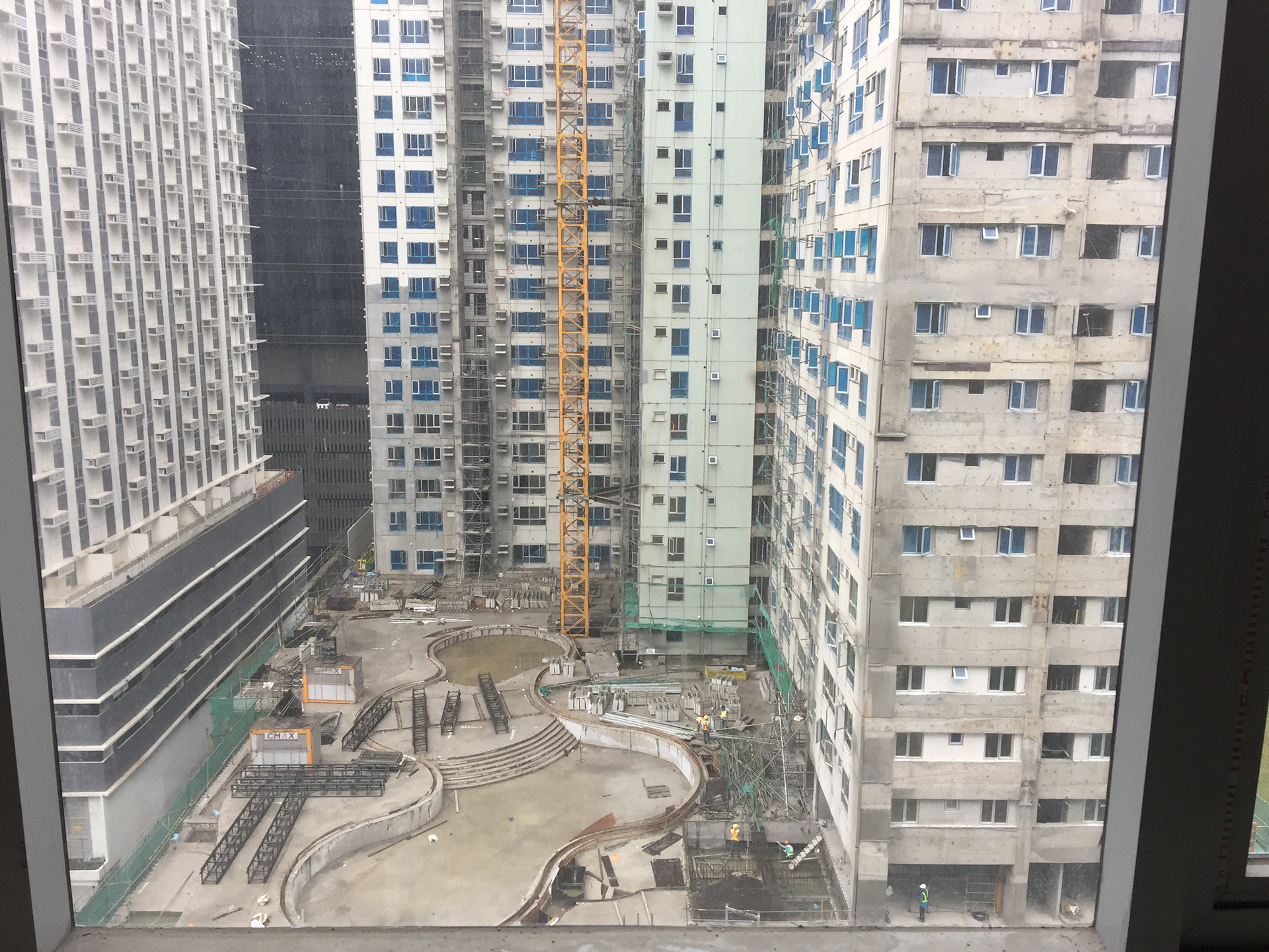 view facing Avida condo