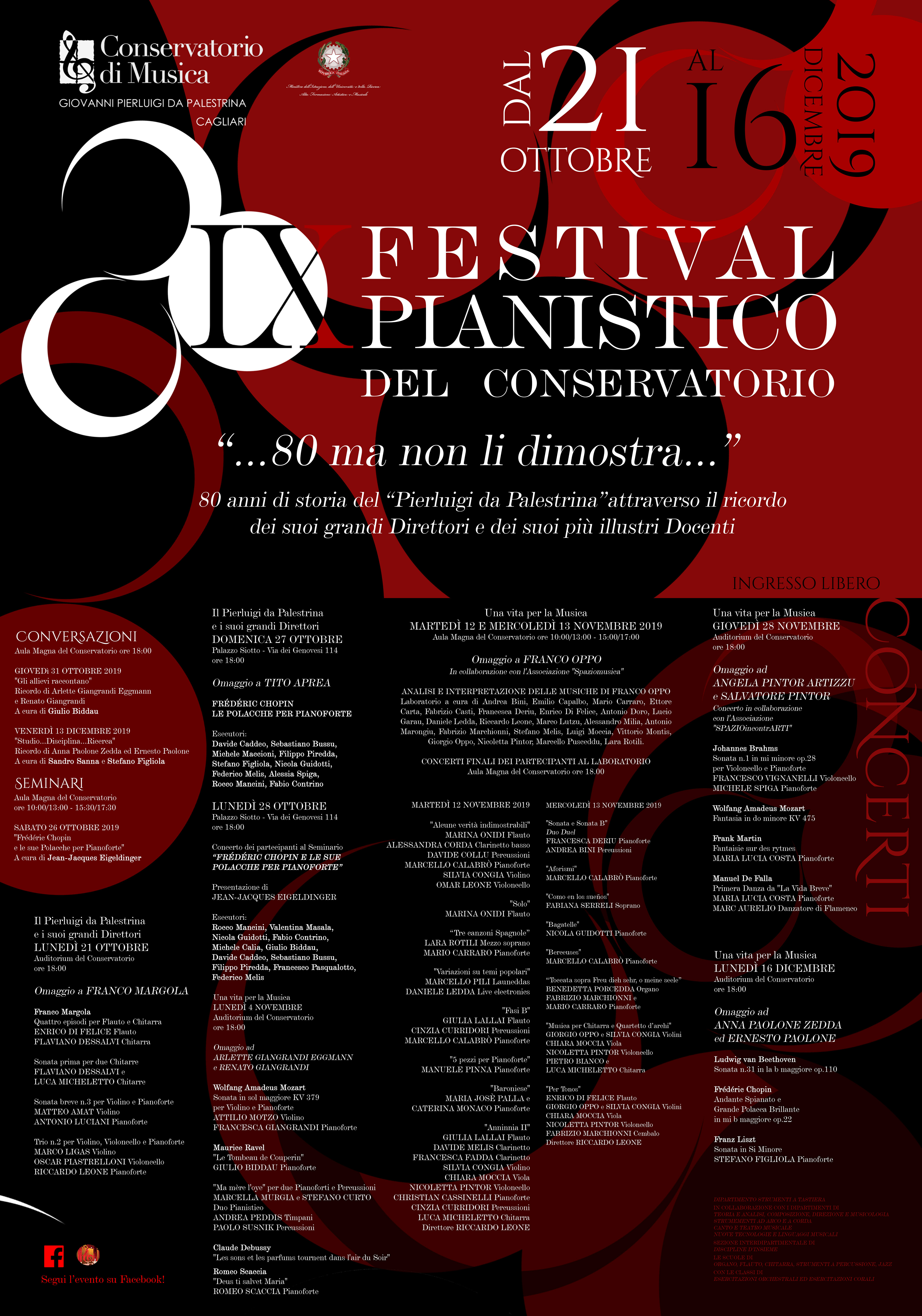 80 years old - Festival Pianistico (manifesto)