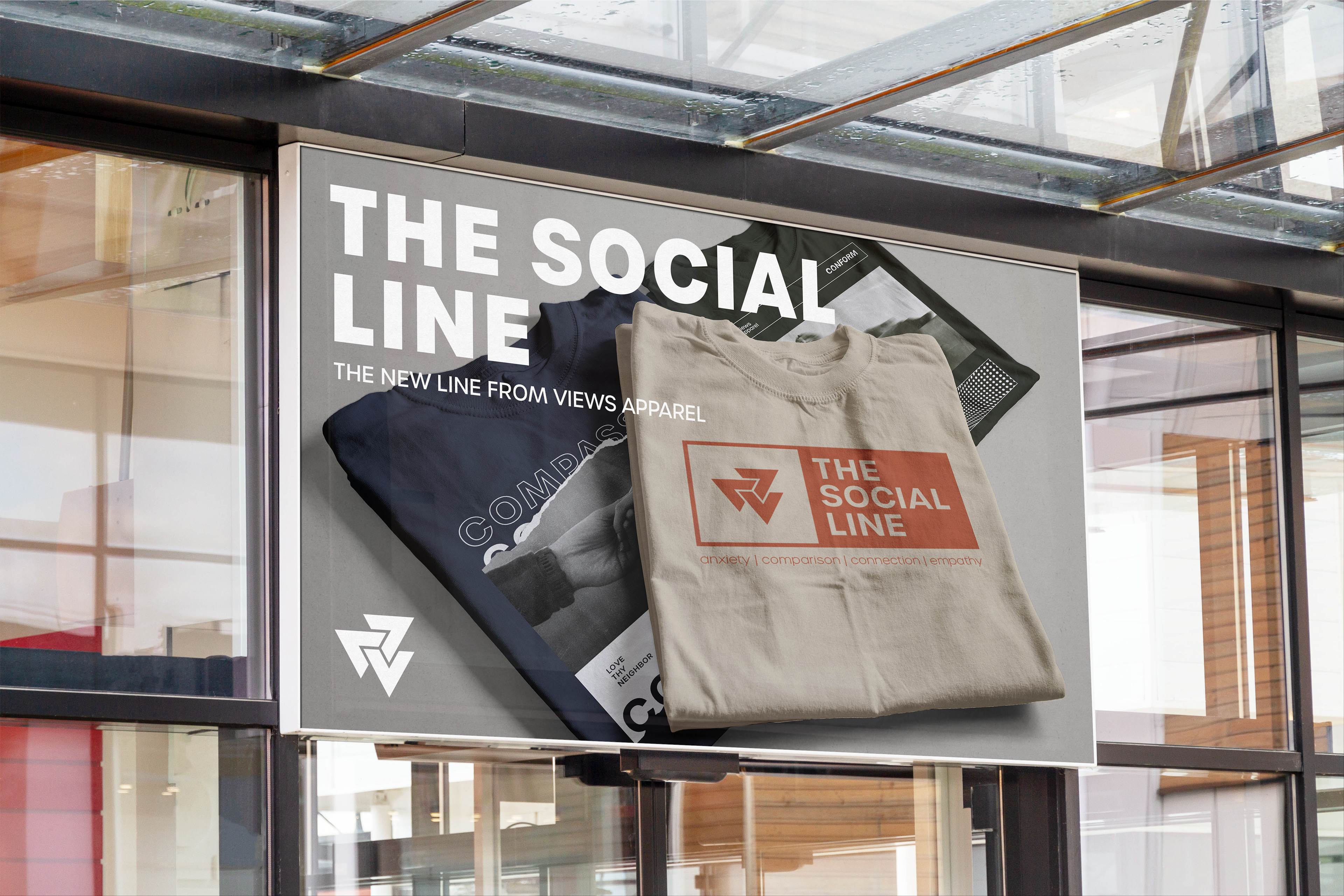 Clothing Store Signage for The Social Line
