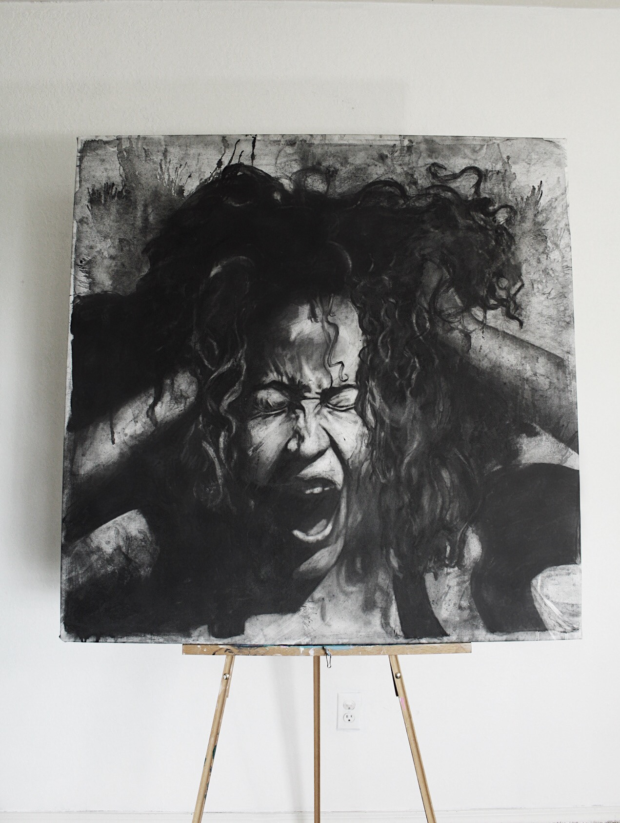 One can exhale life or death. 