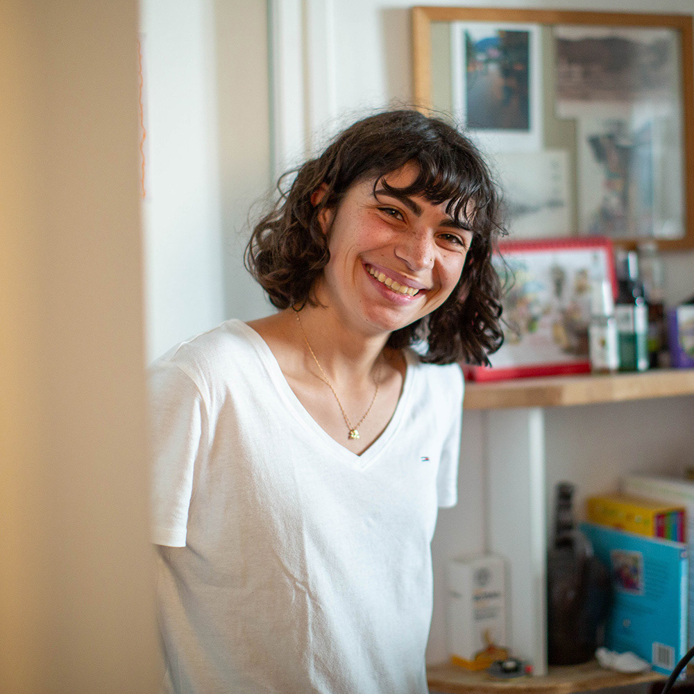 Anaëlle, 2nd assistante-caméra