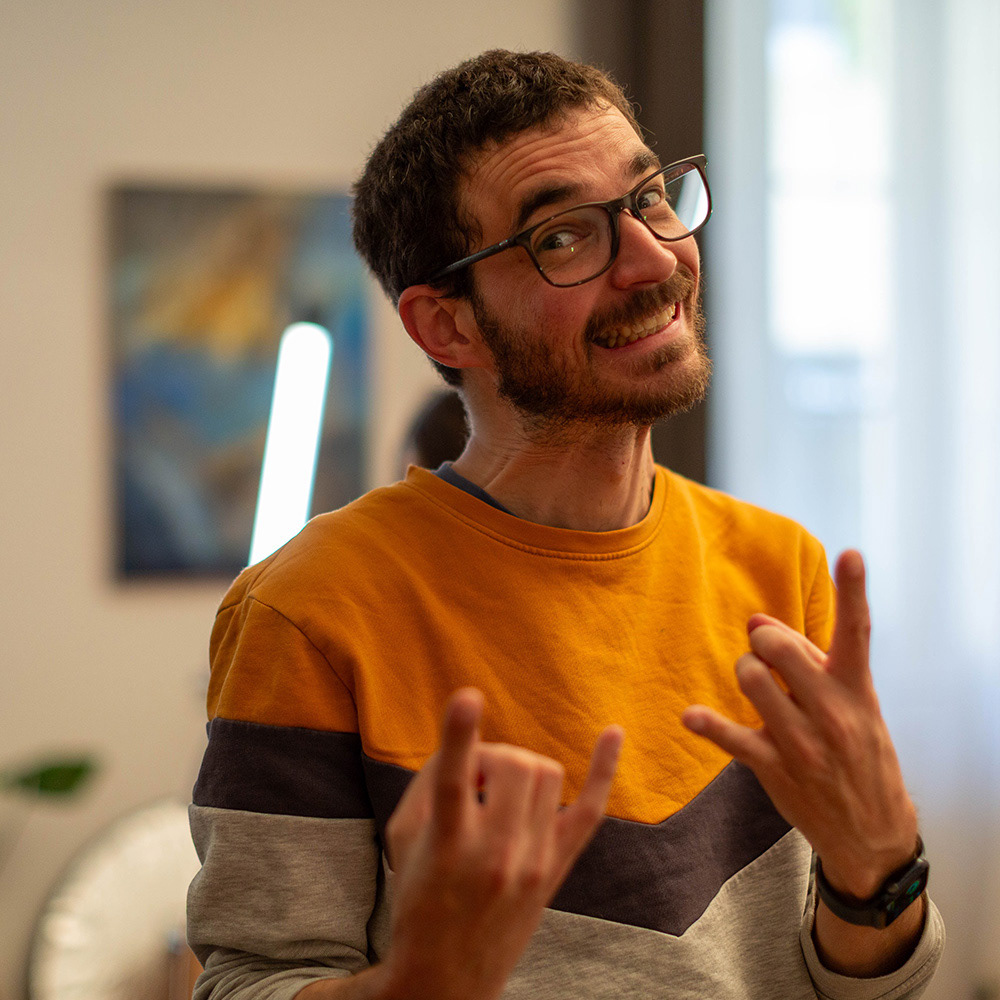 Sylvain, producteur et 1er assistant réalisateur