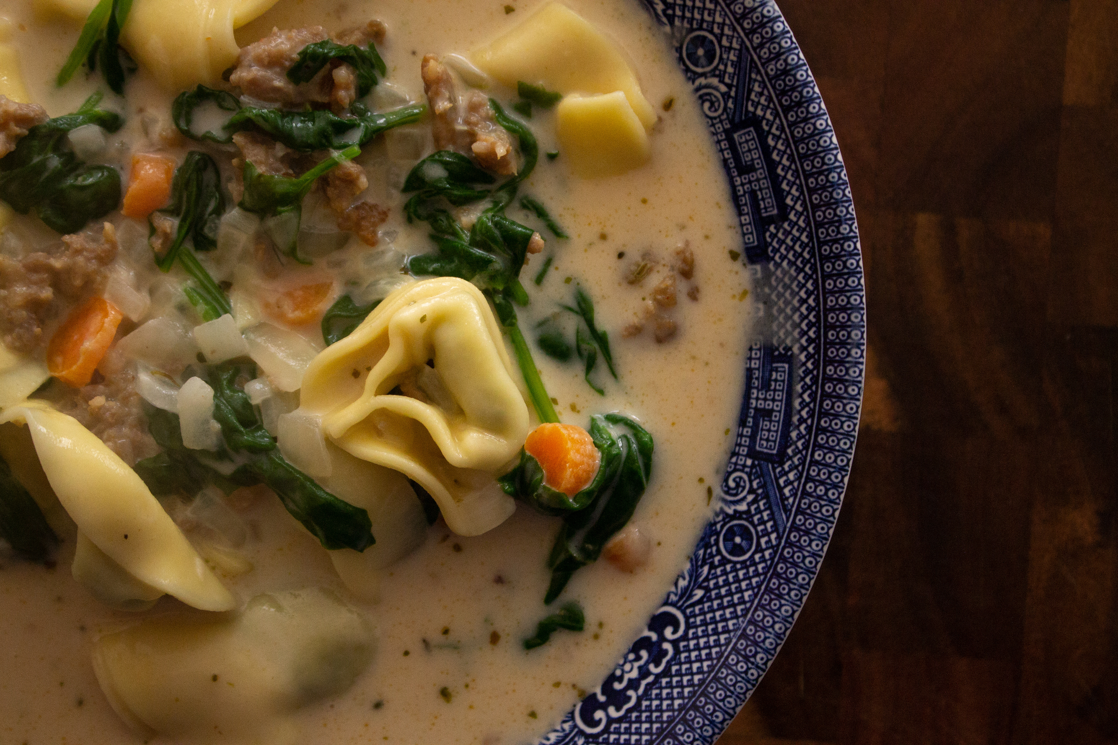 Creamy Tortillini Soup
