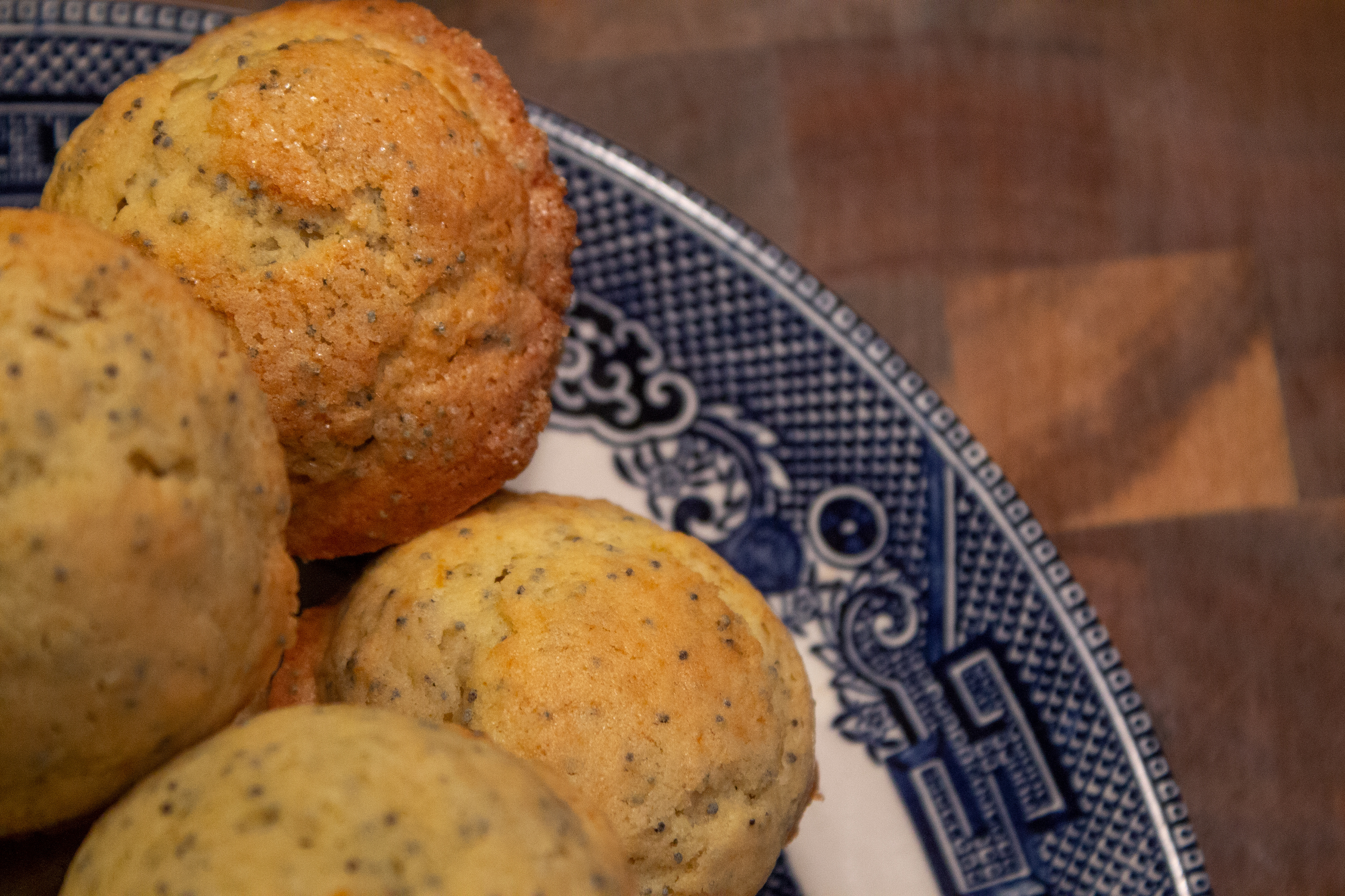 Orange and Lemon Poppyseed Muffins