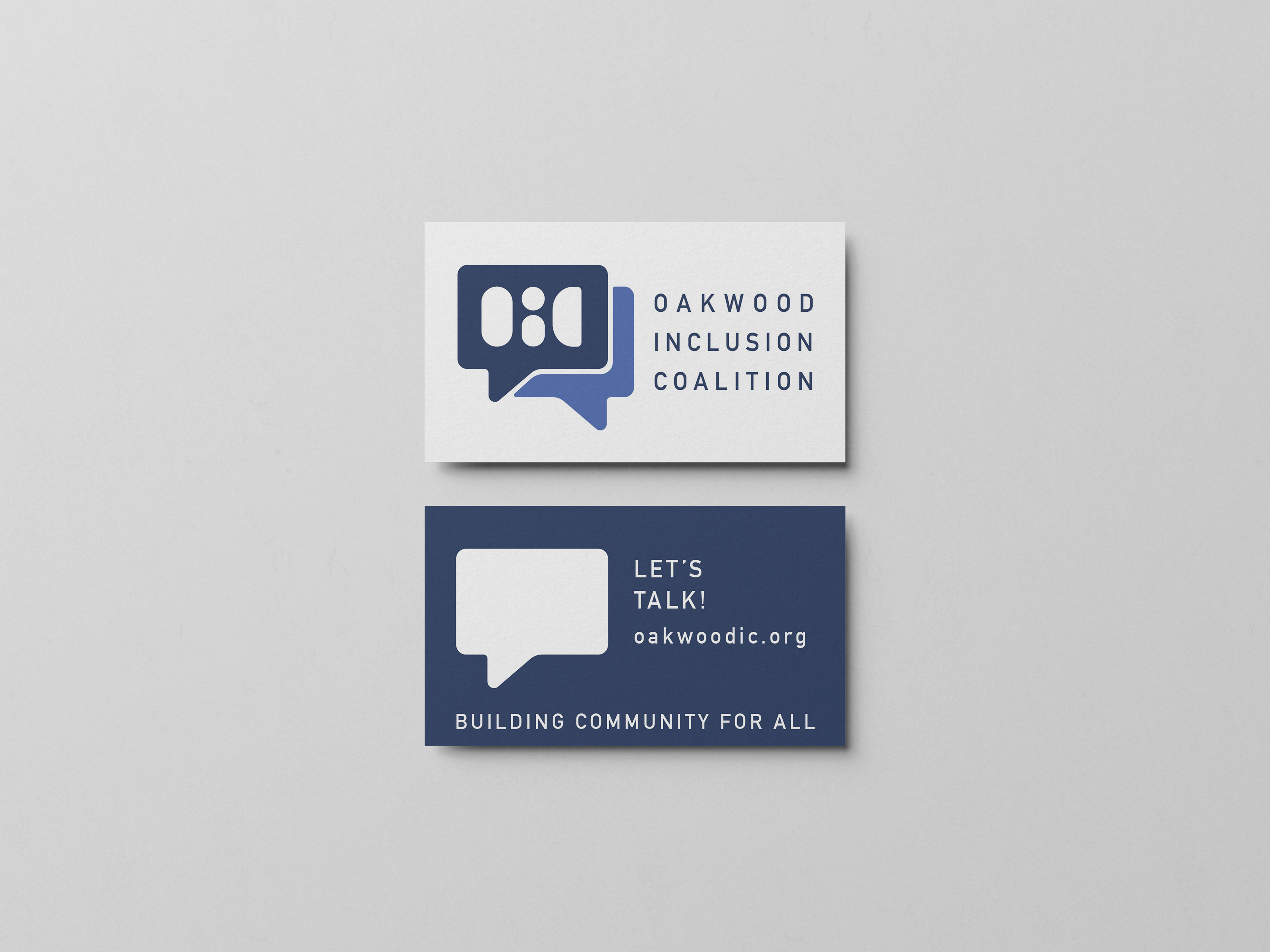 General Business Card in Blue
