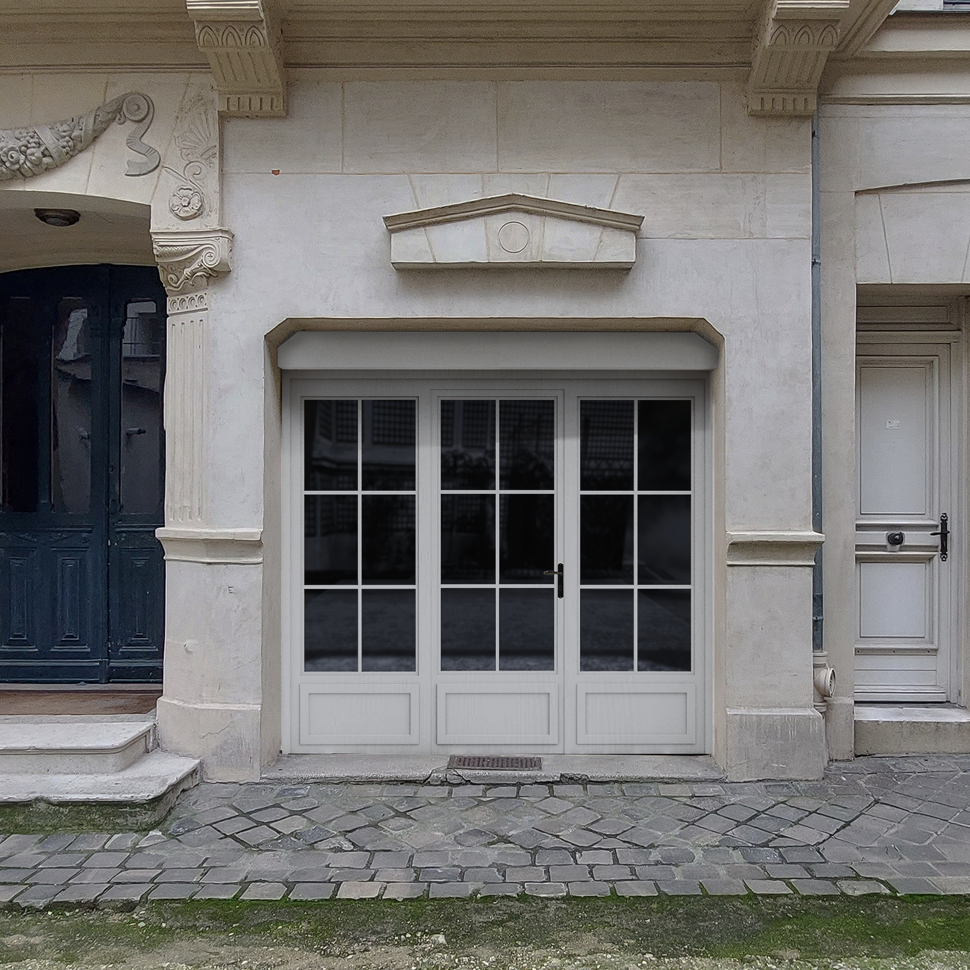 Etude pour la transformation d'un garage en studio dans le 8e arr. de Paris
